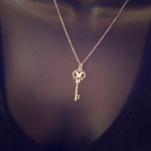 Mickey Mouse key necklace